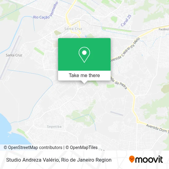 Studio Andreza Valério map