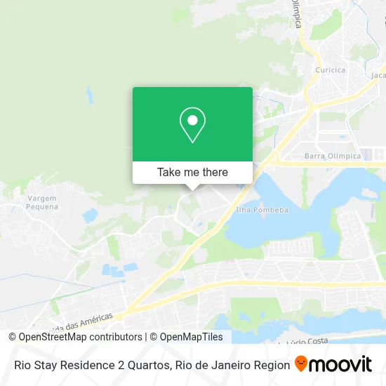Rio Stay Residence 2 Quartos map