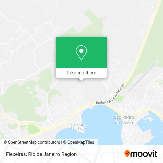 Flexeiras map