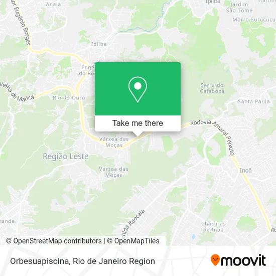 Orbesuapiscina map