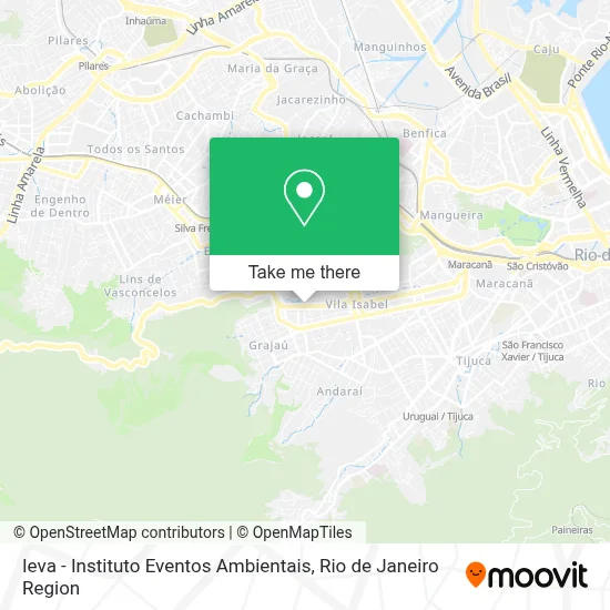 Ieva - Instituto Eventos Ambientais map