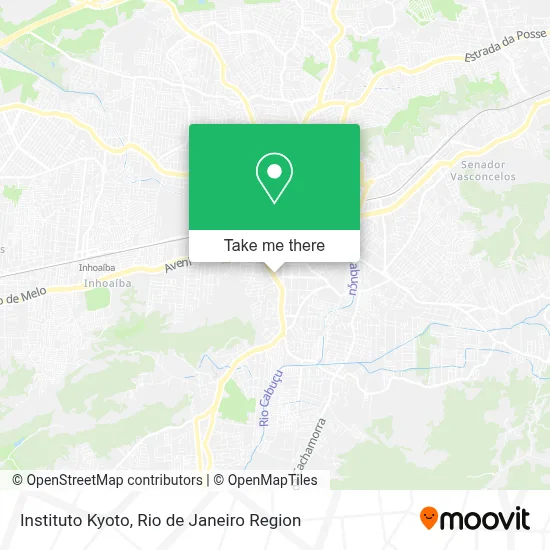 Instituto Kyoto map