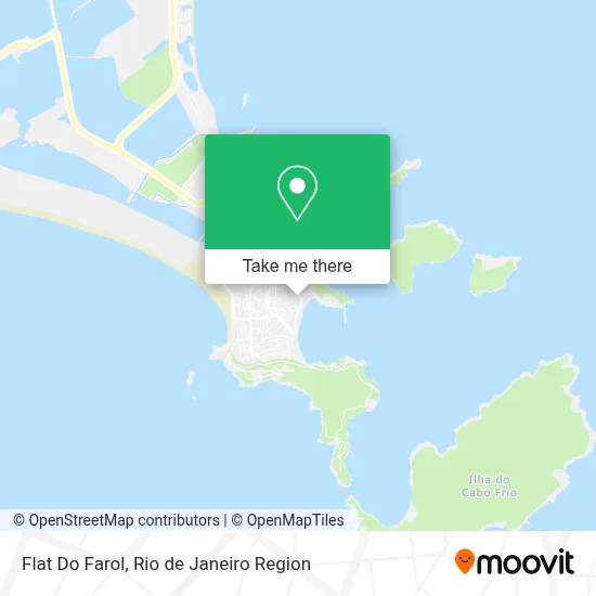 Flat Do Farol map