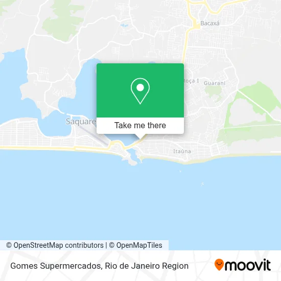 Gomes Supermercados map