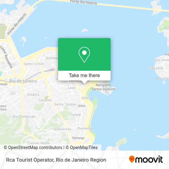 Rca Tourist Operator map
