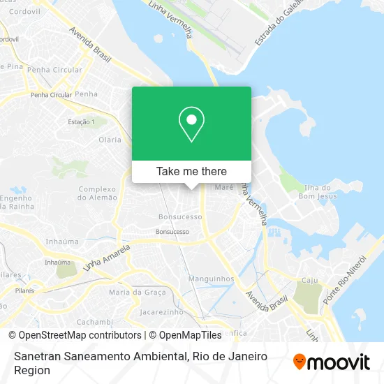 Sanetran Saneamento Ambiental map