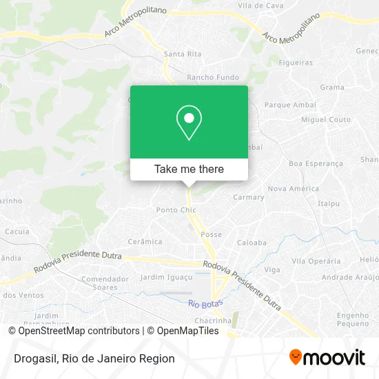Drogasil map