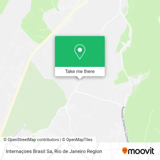 Internaçoes Brasil Sa map