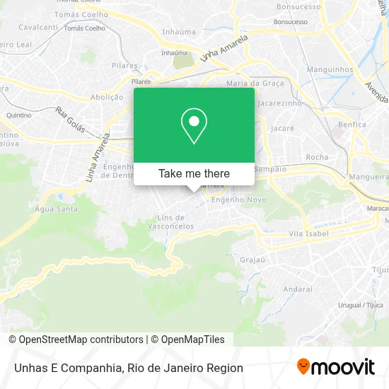 Unhas E Companhia map