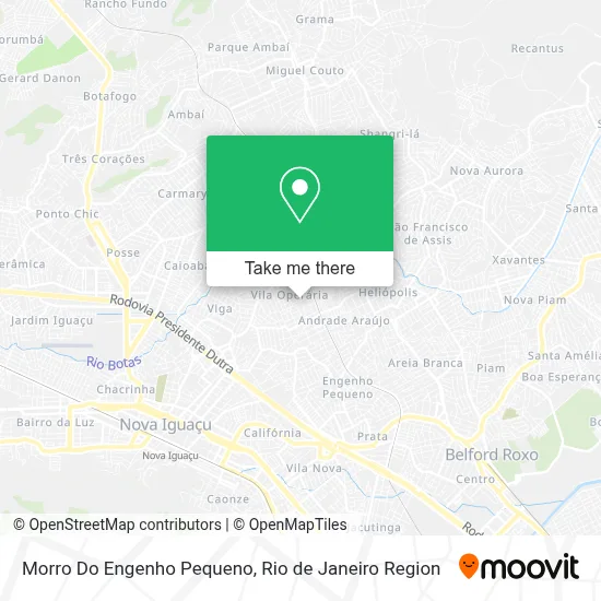 Morro Do Engenho Pequeno map