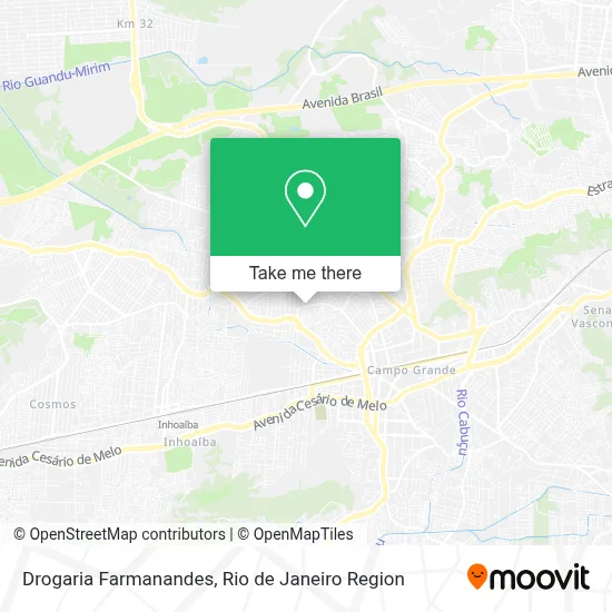 Drogaria Farmanandes map