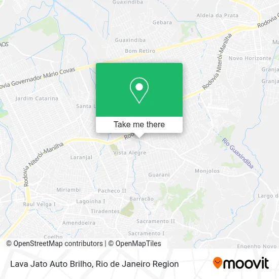 Lava Jato Auto Brilho map