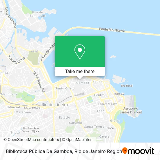 Biblioteca Pública Da Gamboa map