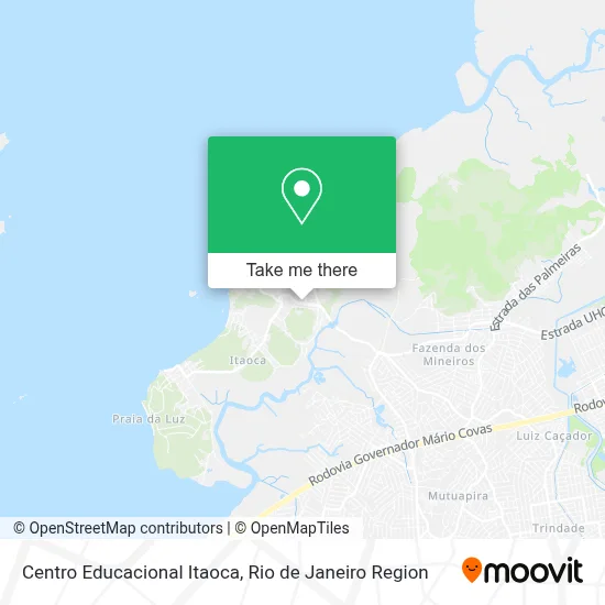 Centro Educacional Itaoca map