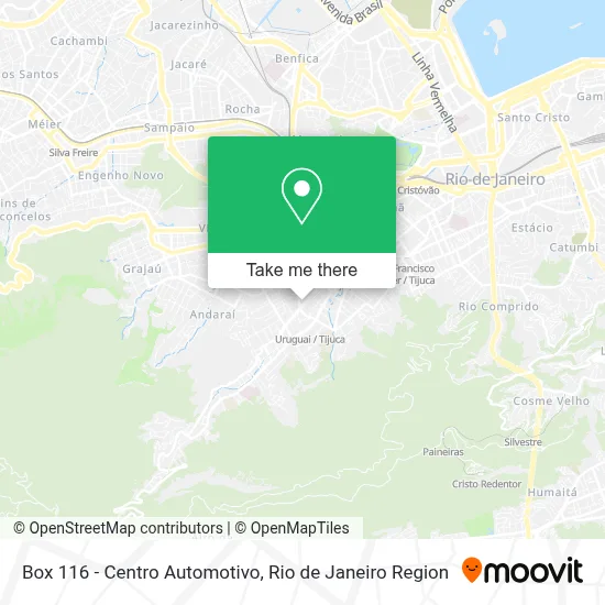 Box 116 - Centro Automotivo map