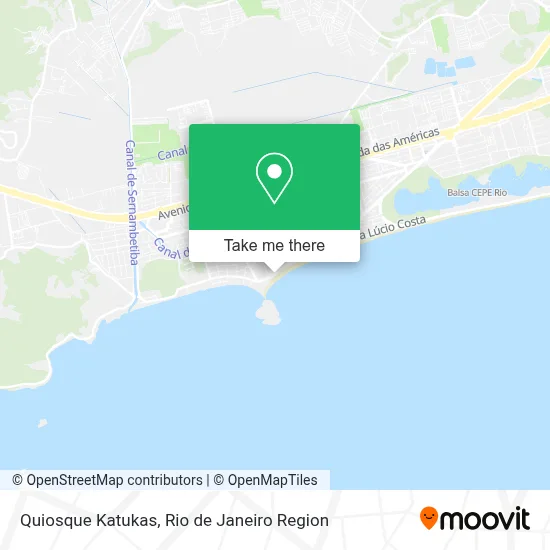 Quiosque Katukas map