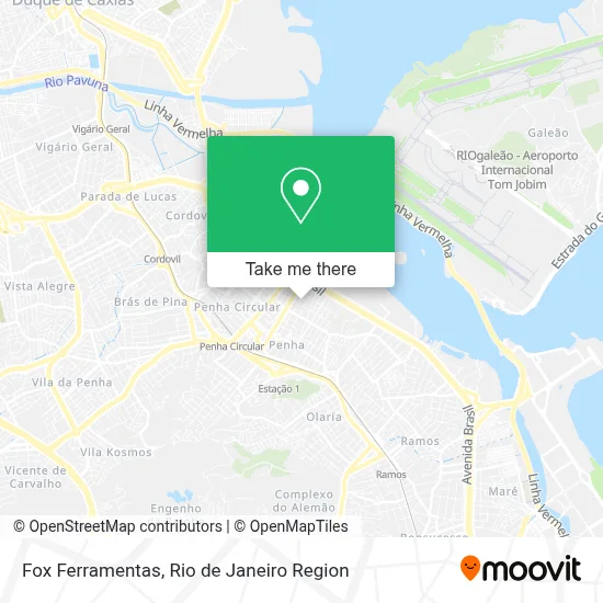 Fox Ferramentas map