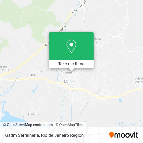 Gsdm Serralheria map