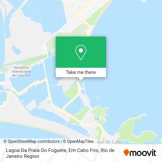 Lagoa Da Praia Do Foguete, Em Cabo Frio map