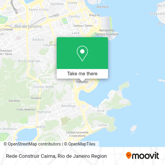 Rede Construir Caima map