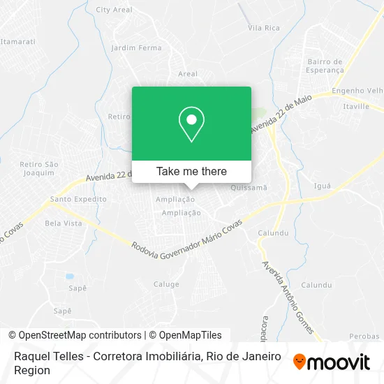 Raquel Telles - Corretora Imobiliária map
