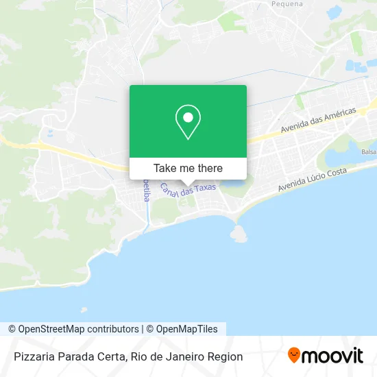 Pizzaria Parada Certa map