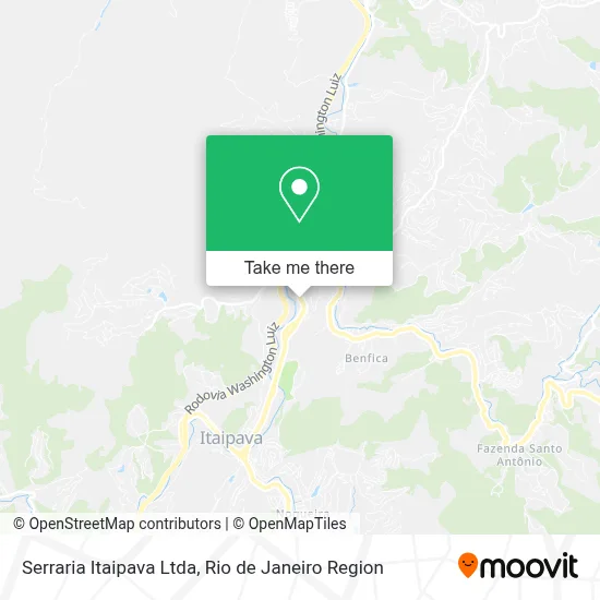 Serraria Itaipava Ltda map