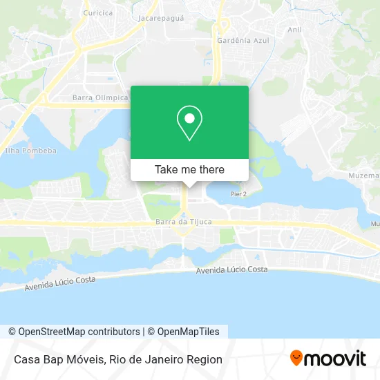 Casa Bap Móveis map