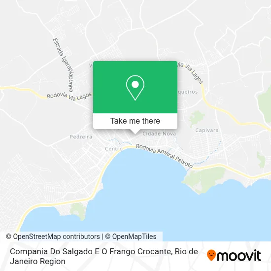 Compania Do Salgado E O Frango Crocante map