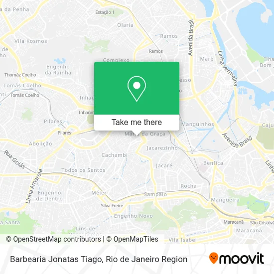 Barbearia Jonatas Tiago map
