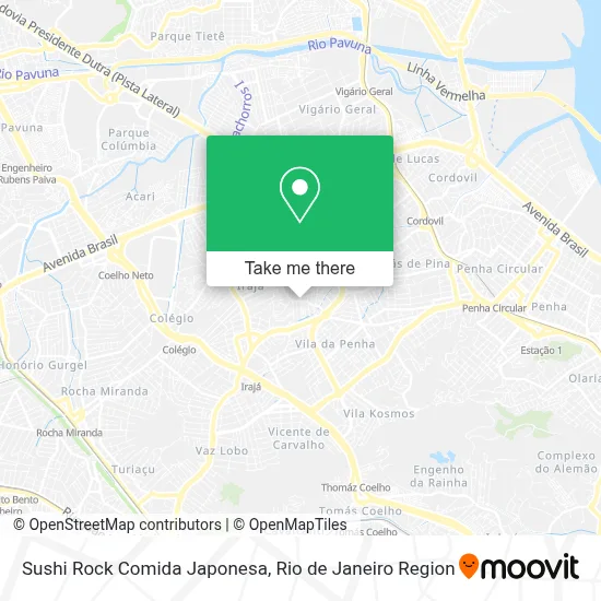 Sushi Rock Comida Japonesa map