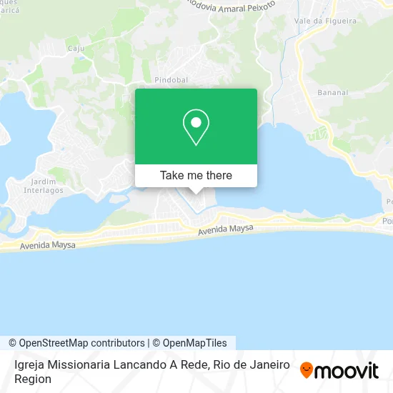 Igreja Missionaria Lancando A Rede map