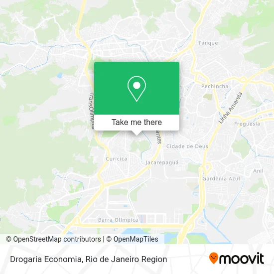 Drogaria Economia map