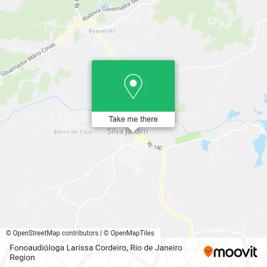 Fonoaudióloga  Larissa Cordeiro map