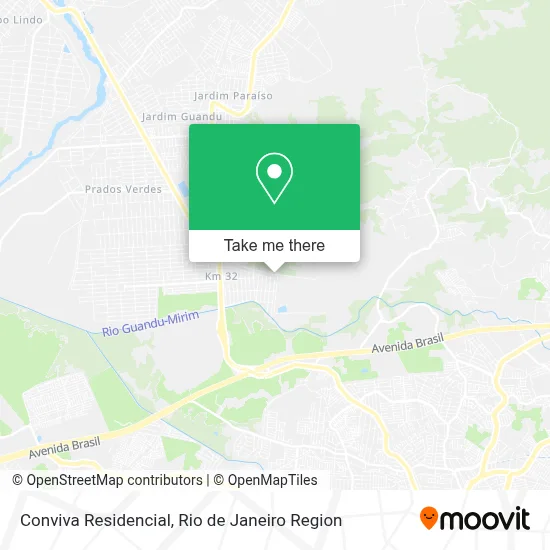 Conviva Residencial map