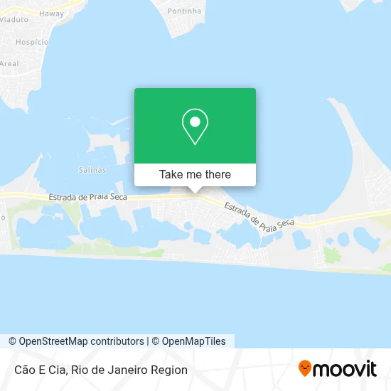 Cão E Cia map