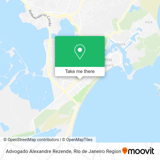 Advogado Alexandre Rezende map