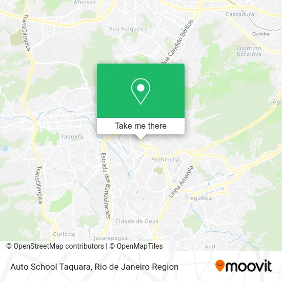 Auto School Taquara map