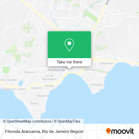 Fitovida.Araruama map