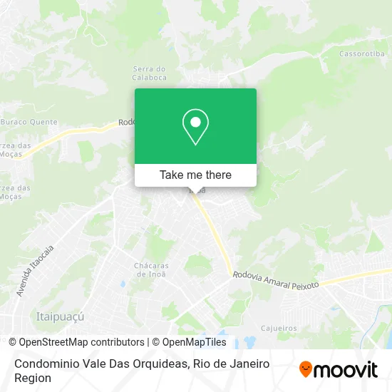 Condominio Vale Das Orquideas map