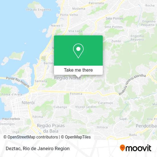 Deztac map