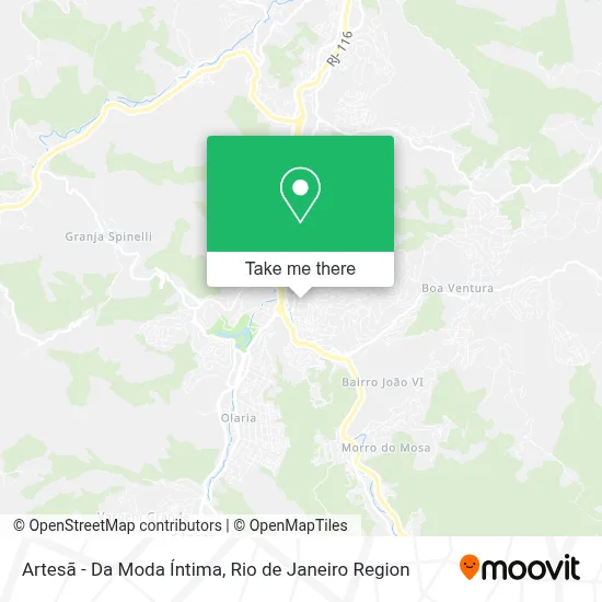 Artesã - Da Moda Íntima map