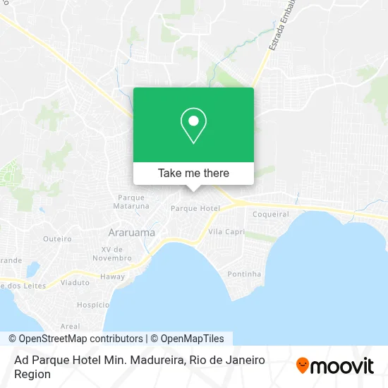 Ad Parque Hotel Min. Madureira map