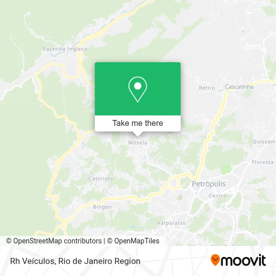 Rh Veículos map