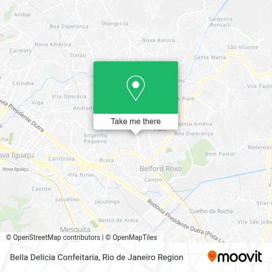 Bella Delícia Confeitaria map