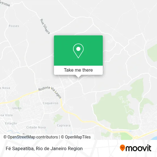 Fé Sapeatiba map