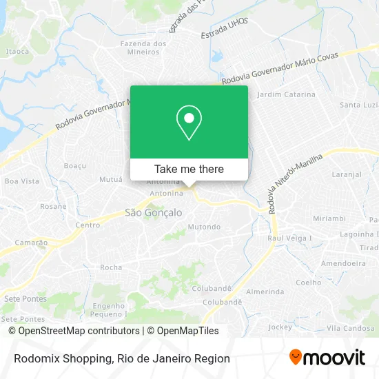 Rodomix Shopping map