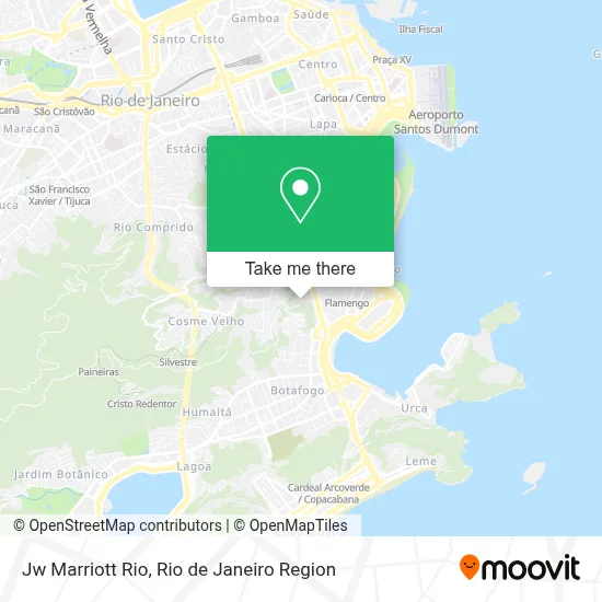 Jw Marriott Rio map