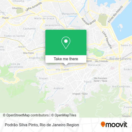 Podrão Silva Pinto map