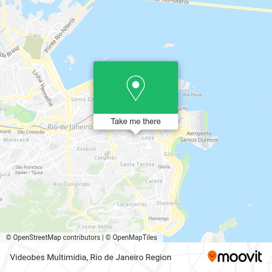 Videobes Multimídia map